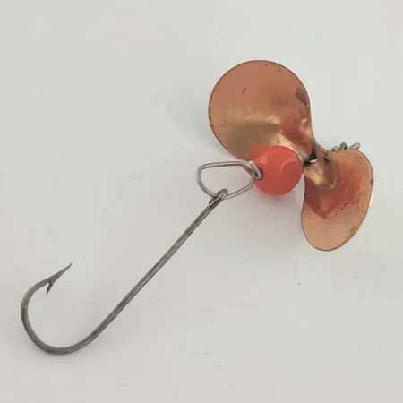 Vintage Aeroplane Spinner Aero spin 2, 1/16oz silver/copper spinning lure #23508