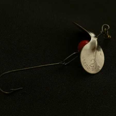 Vintage Aeroplane Spinner Aero spin 2, 1/16oz silver/copper spinning lure #23508