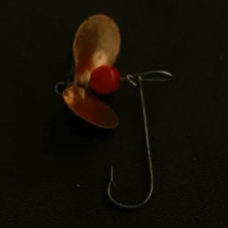 Vintage Aeroplane Spinner Aero spin 2, 1/16oz silver/copper spinning lure #23508