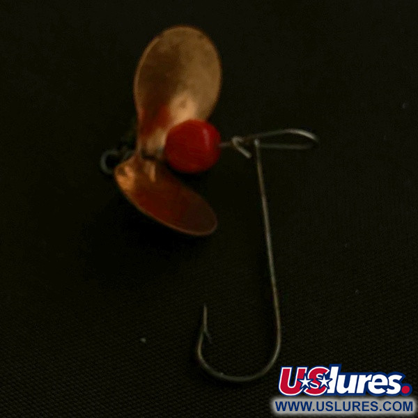 Vintage  Aeroplane Spinner Aero spin 2, 1/16oz silver/copper spinning lure #23508