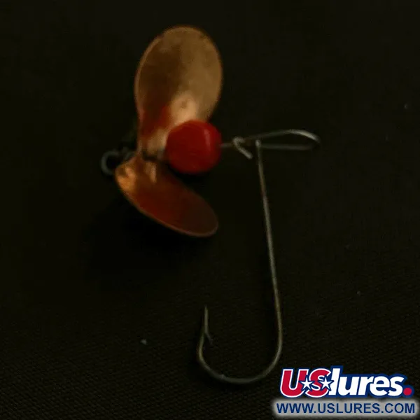 Vintage  Aeroplane Spinner Aero spin 2, 1/16oz silver/copper spinning lure #23508