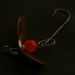 Vintage  Aeroplane Spinner Aero spin 2, 1/16oz silver/copper spinning lure #23508