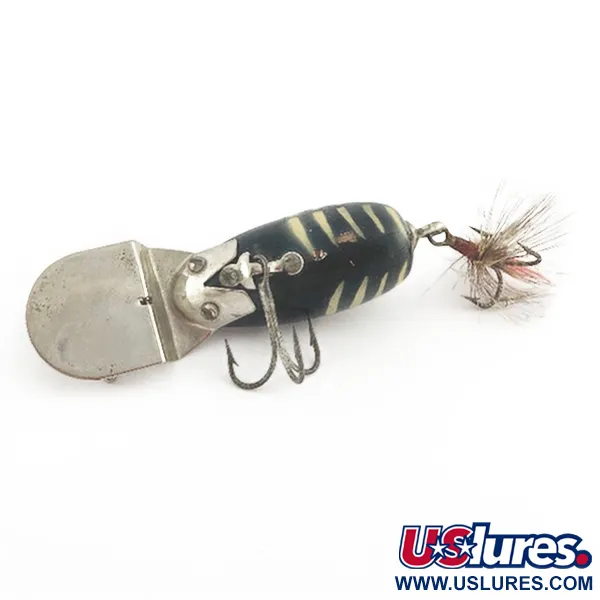 Vintage   Vintage Tulsa Tackle Stunter Wood , 2/5oz  fishing lure #23510