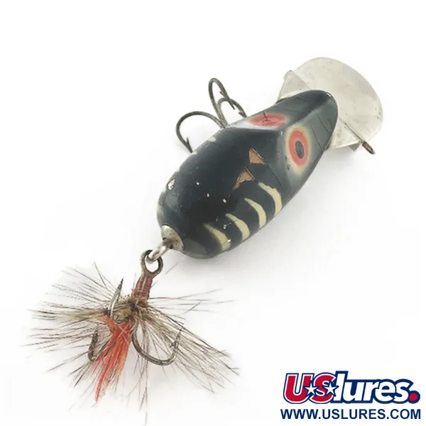 Vintage   Vintage Tulsa Tackle Stunter Wood , 2/5oz  fishing lure #23510