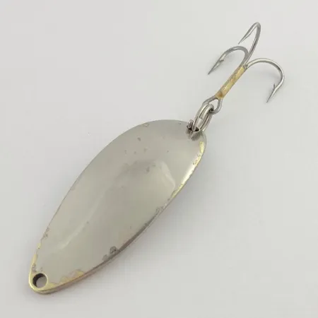 Vintage Seneca Little Cleo (Hula Girl) , 1/2oz nickel/gold fishing spoon #23514