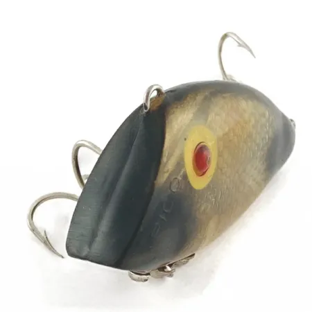 Vintage PICO Pico Perch, 2/5oz gold fishing lure #23516