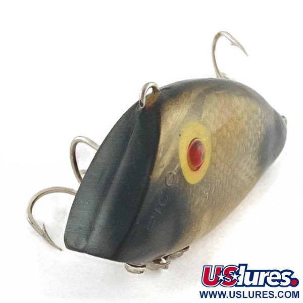 Vintage  PICO Pico Perch, 2/5oz gold fishing lure #23516