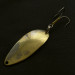 Vintage  Seneca Little Cleo (Hula Girl) , 1/2oz nickel/gold fishing spoon #23515