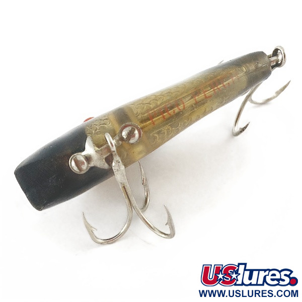 Vintage  PICO Pico Perch, 2/5oz gold fishing lure #23516