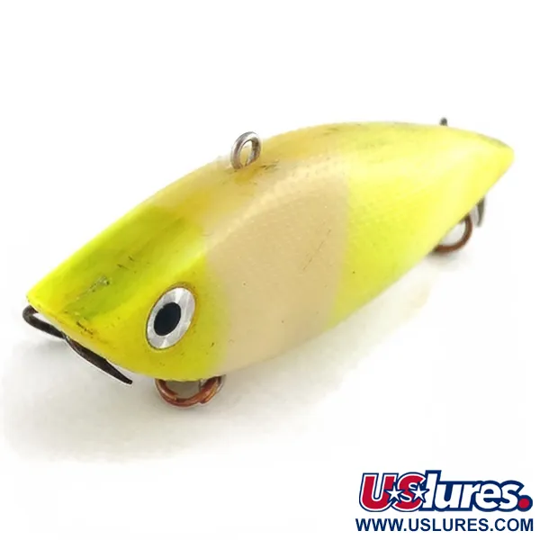 Vintage   Cotton Cordell TH Spot, 1/2oz yellow fishing lure #23517