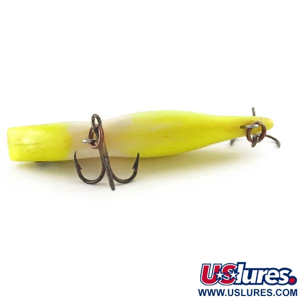 Vintage   Cotton Cordell TH Spot, 1/2oz yellow fishing lure #23517