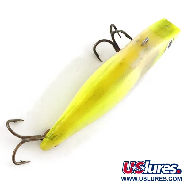 Vintage   Cotton Cordell TH Spot, 1/2oz yellow fishing lure #23517