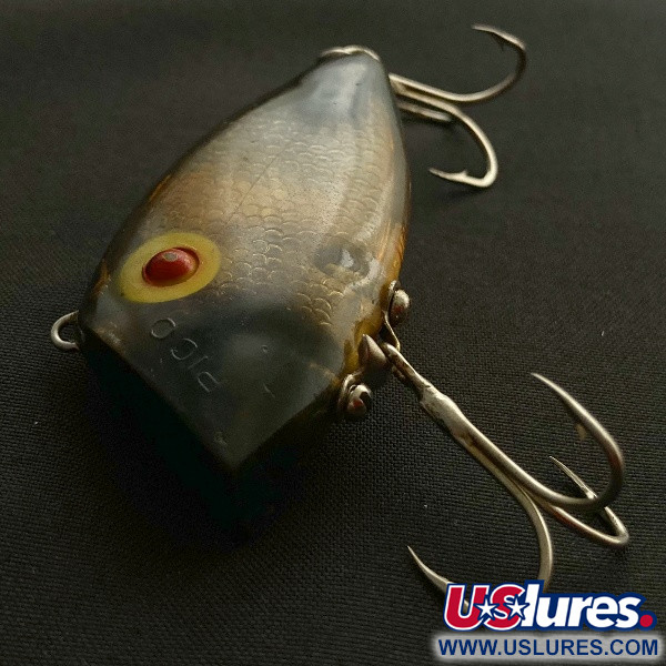 Vintage  PICO Pico Perch, 2/5oz gold fishing lure #23516