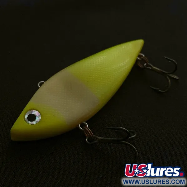 Vintage   Cotton Cordell TH Spot, 1/2oz yellow fishing lure #23517