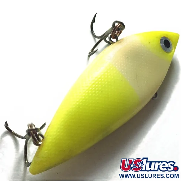 Vintage   Cotton Cordell TH Spot, 1/2oz yellow fishing lure #23517