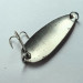 Vintage   Dura Pack Spoon, 3/16oz nickel/white/red fishing spoon #23520