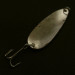 Vintage   Dura Pack Spoon, 3/16oz nickel/white/red fishing spoon #23520