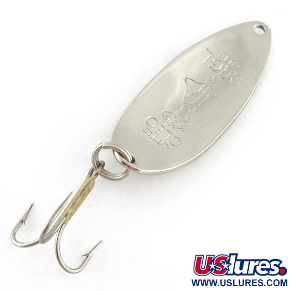 Vintage  Seneca Little Cleo (Hula Girl) , 1/2oz nickel fishing spoon #23521