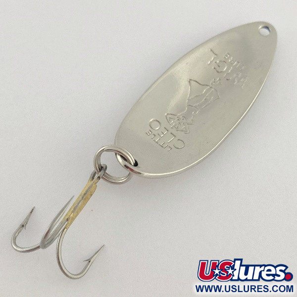 Vintage  Seneca Little Cleo (Hula Girl) , 1/2oz nickel fishing spoon #23521