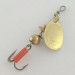 Vintage   Mepps Aglia 0, 3/32oz gold spinning lure #23522