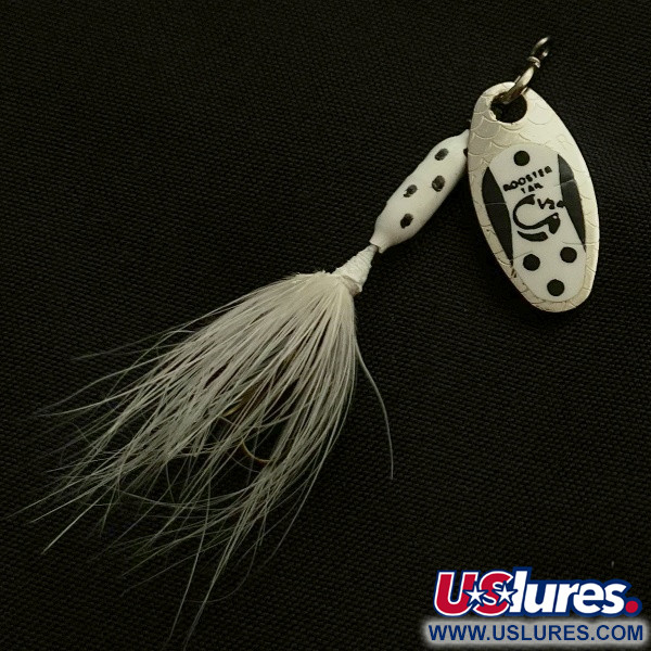 Vintage  Yakima Bait Worden's Original Rooster Tail , 1/16oz silver spinning lure #23523