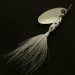 Vintage  Yakima Bait Worden's Original Rooster Tail , 1/16oz silver spinning lure #23523