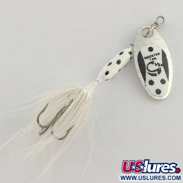 Vintage  Yakima Bait Worden's Original Rooster Tail , 1/16oz silver spinning lure #23523