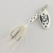 Vintage  Yakima Bait Worden's Original Rooster Tail , 1/16oz silver spinning lure #23523