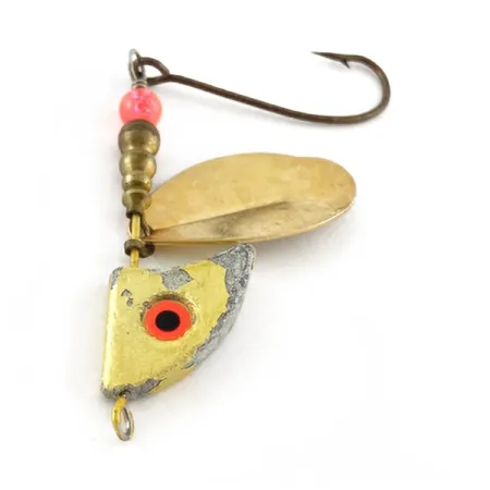 Vintage South Bend  Fatal Attraction, 3/4oz Gold spinning lure #23526