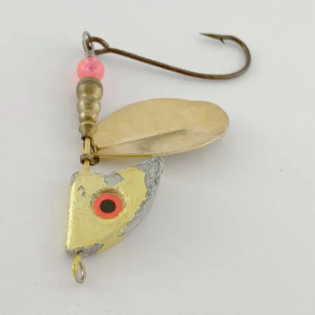 Vintage South Bend  Fatal Attraction, 3/4oz Gold spinning lure #23526