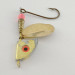 Vintage   South Bend  Fatal Attraction, 3/4oz Gold spinning lure #23526