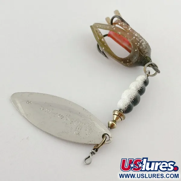 Vintage   Mepps Weed Master, 3/5oz silver spinning lure #23528