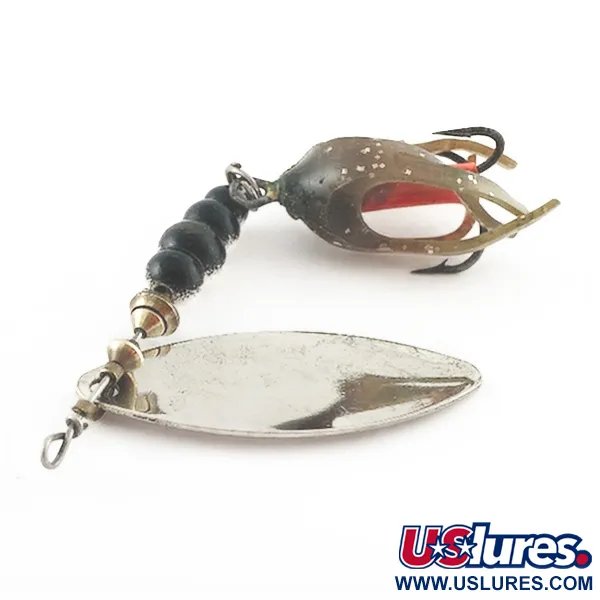 Vintage   Mepps Weed Master, 3/5oz silver spinning lure #23528