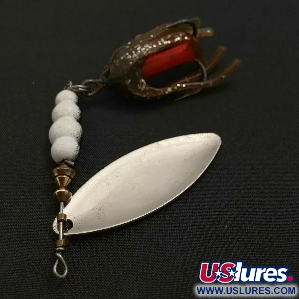 Vintage   Mepps Weed Master, 3/5oz silver spinning lure #23528