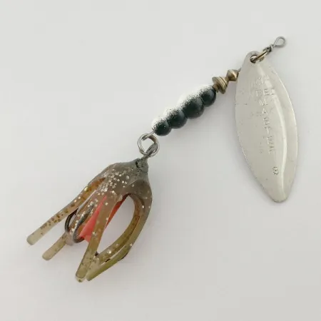 Vintage Mepps Weed Master, 3/5oz silver spinning lure #23528