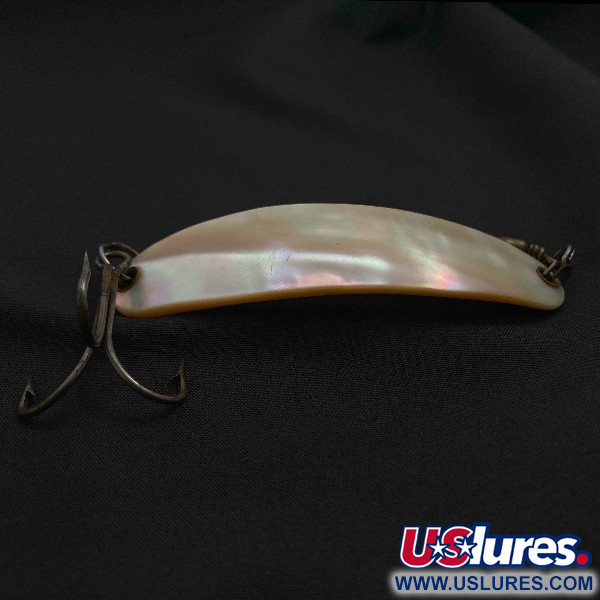 Vintage   Pflueger Pearl Spoon, 2/3oz pearl fishing spoon #23529