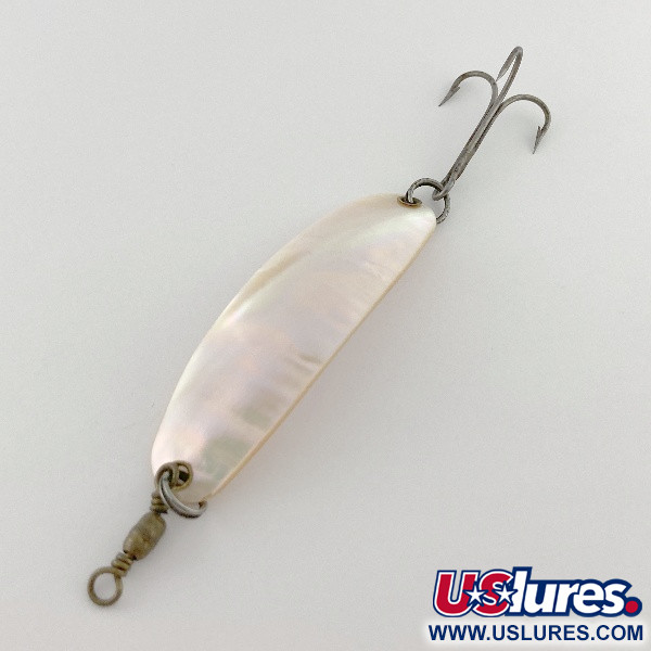 Vintage   Pflueger Pearl Spoon, 2/3oz pearl fishing spoon #23529