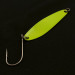 Vintage   Luhr Jensen Needlefish 3, 3/16oz green fishing spoon #23530