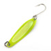 Vintage   Luhr Jensen Needlefish 3, 3/16oz green fishing spoon #23530