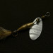 Vintage   Abu Garcia Spinnaren Reflex, 1/8oz nickel/white spinning lure #23535