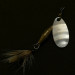 Vintage   Abu Garcia Spinnaren Reflex, 1/8oz nickel/white spinning lure #23535