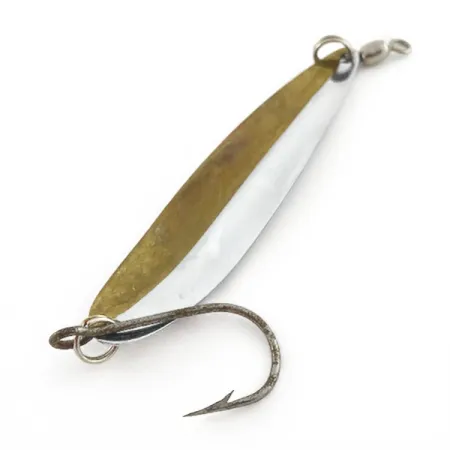 Vintage Yakima Bait Yakima bait King fish 3, 1/4oz nickel/brass fishing spoon #23536