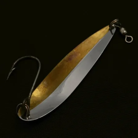 Vintage Yakima Bait Yakima bait King fish 3, 1/4oz nickel/brass fishing spoon #23536