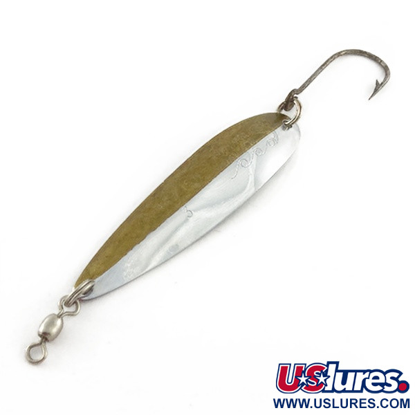 Vintage  Yakima Bait Yakima bait King fish , 1/4oz nickel/brass fishing spoon #23536