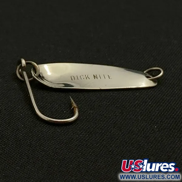 Vintage Dick Nite Spoons Dick Nite, 1/32oz copper fishing spoon #23538