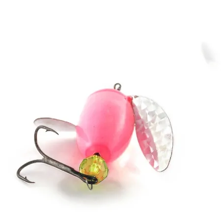 Vintage Yakima Bait Worden's Spin-n-Glo, 3/16oz Hot pink spinning lure #23539