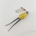 Vintage  Burke Flexo-Products  Burke-Flex Spinner, 1/8oz nickel spinning lure #23540