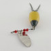 Vintage  Burke Flexo-Products  Burke-Flex Spinner, 1/8oz nickel spinning lure #23540