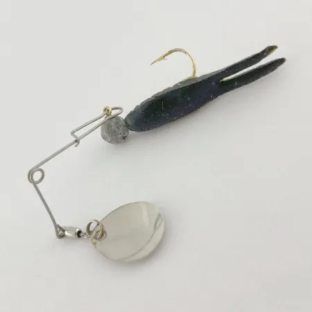 Vintage Bass Buster spinnerbait, 3/16oz nickel spinning lure #23541