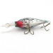 Vintage  Renosky Lures Renosky Deep Dive Honeycomb Rattl shad, 2/5oz silver/blue fishing lure #23542
